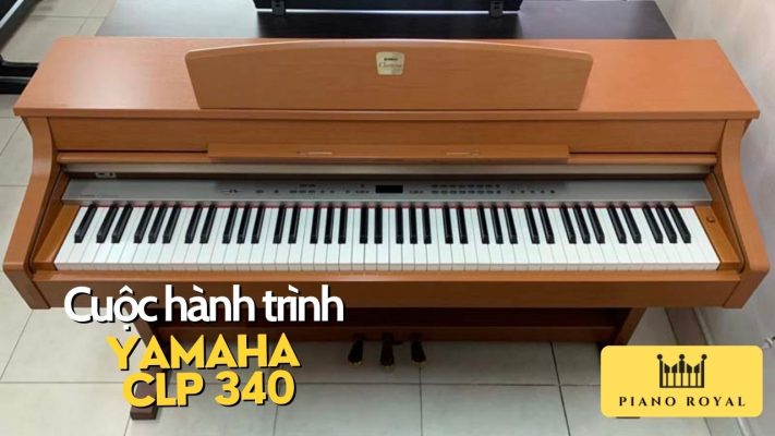 Cuộc hành trình đàn Piano Yamaha CLP 340 3 hanh trinh dan piano yamaha clp 340 2