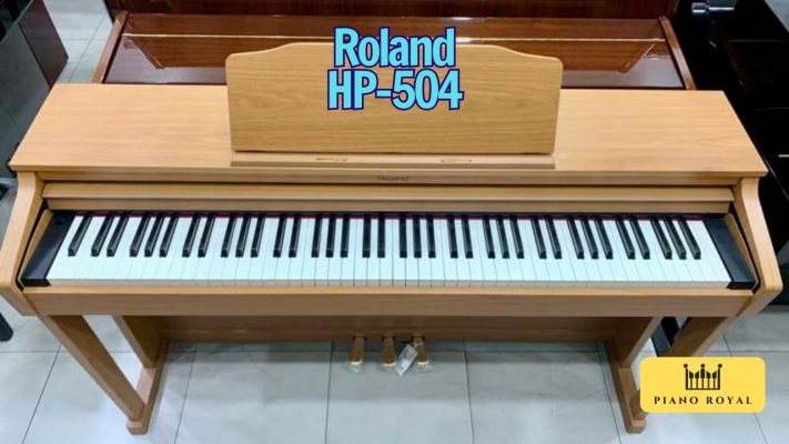 Hòa mình trong âm nhạc của Roland HP-504 1 Piano điện Roland HP-504