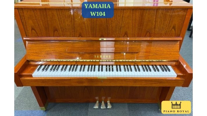 Yamaha W104 có âm thanh tinh tế và sâu lắng 5 Đàn Piano Cơ Yamaha W104