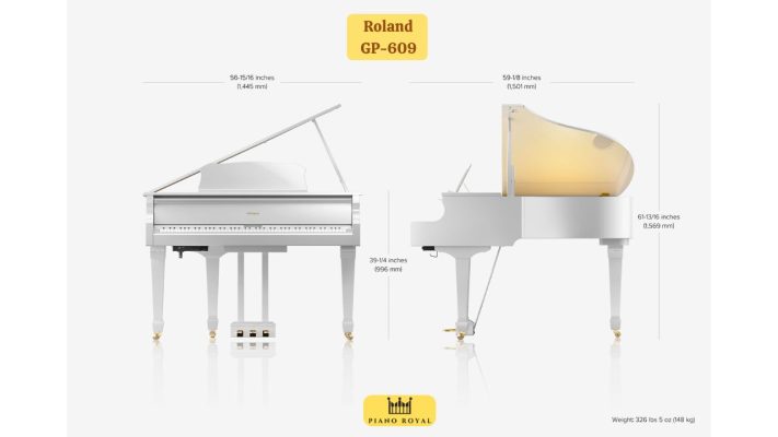 Roland GP609: Cây đàn hoàn hảo nhất cho bạn 5 Đàn piano điện Roland GP609
