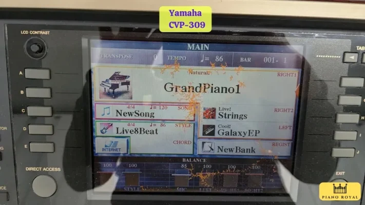 Yamaha CVP-309: Công Nghệ Âm Thanh Vượt Trội 5 Đàn Piano Điện Yamaha CVP-309