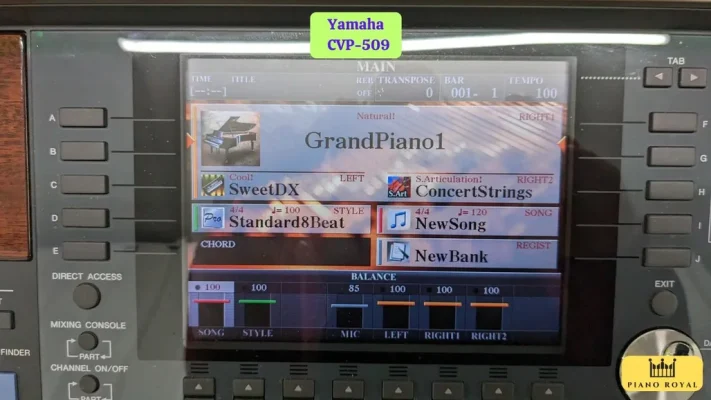 Yamaha CVP-509: Khám Phá Tối Đa Cảm Xúc Âm Nhạc 4 Đàn Piano Điện Yamaha CVP-509