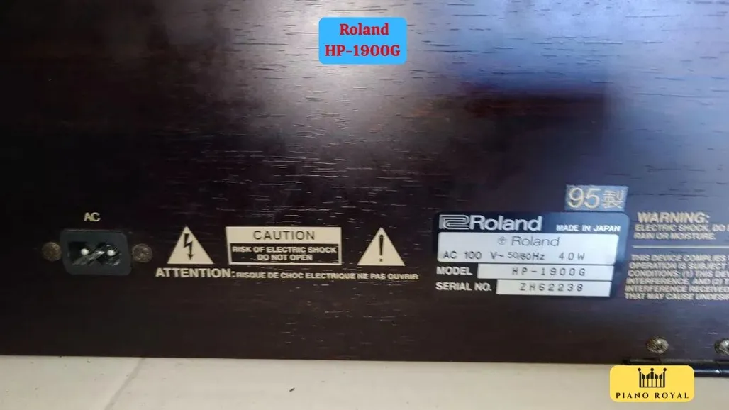 Đàn piano điện Roland HP-1900G dan-piano-dien-roland-hp-1900g-2